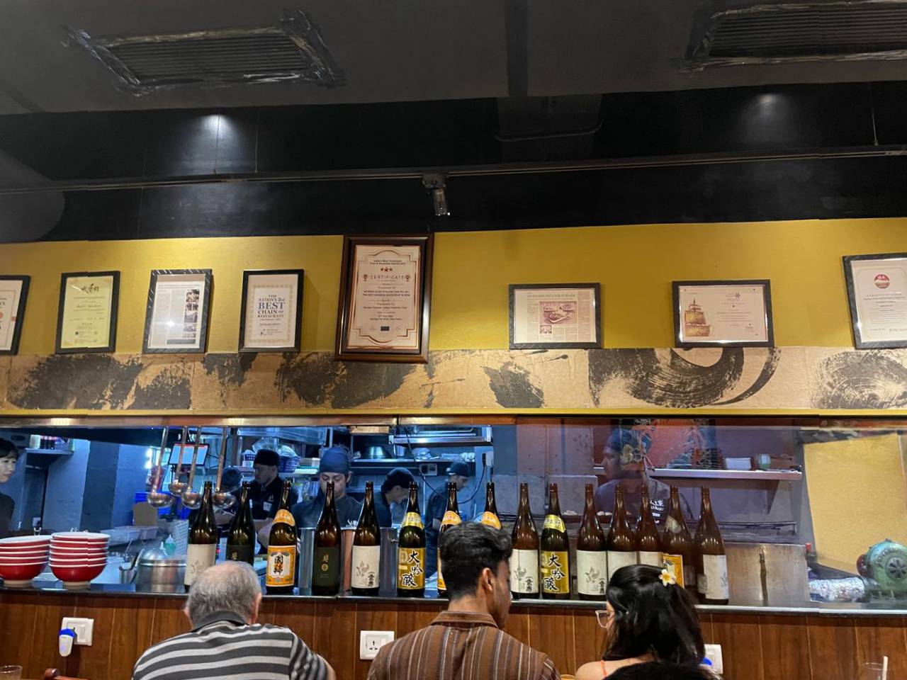 Picture of a japanese cafe